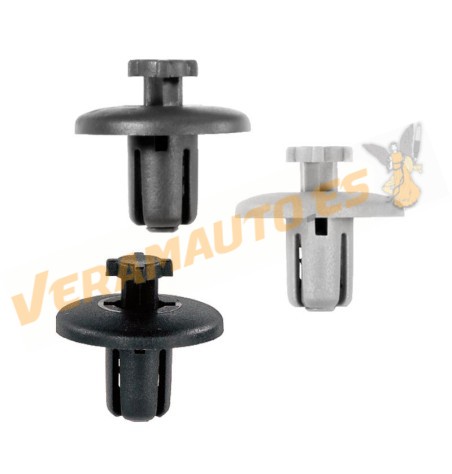 Set of 10 Peugeot Citroen Staples | Wheel Arch Protector | OEM Similar to 7013J0 | 8211WV