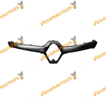 Renault Megane Front Grille Cover From 2013 To 2016 | With Holes for Moldings | OEM 620783923R