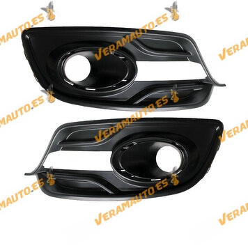Fog Grills Renault Megane From 2013 To 2016 | With Daylight | Similar to OEM 261521862R