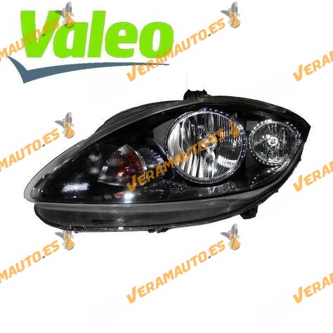 Left Headlight Seat Altea Toledo Leon from 2005 to 2009 | Valeo | Lamp H7- H1 | OEM 5P1941005D | 5P1941029C