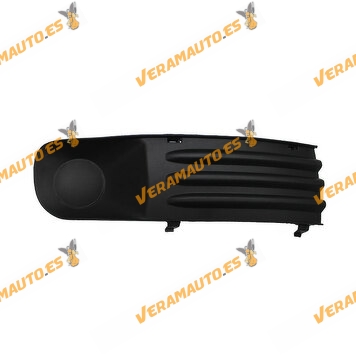 Right Bumper Grille | Volkswagen Transporter T5 From 2003 to 2009 | Black | Without Fog Light Hole | OEM 7H0807490C