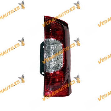 Piloto Trasero Derecho Citroen Nemo | Peugeot Bipper | FIAT Qubo Fiorino Para Modelo 1 Puerta | OEM Similar 1353205080 6350JH