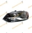Left Front Headlight Volkswagen Polo 6R from 2009 to 2017 | Lamps H7 + H7 + PY21W + W5W | OEM to 6R1941007E | 6R1941007F