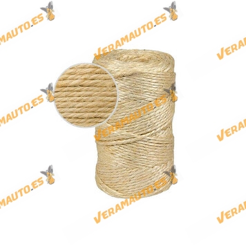 Sisal Coil | Diameter 2.7mm | 100 Grams | Good Strength and Security in the Knot