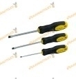 Set of 5 Screwdrivers With Wall Bracket