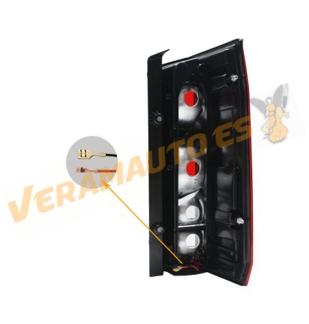 Piloto Volkswagen Crafter de 2017 a 2022 Trasero Izquierdo | Para Montaje de lámparas LED + P21W + PY21W | OEM 7C0945095F