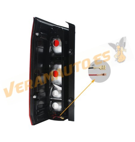 Piloto Volkswagen Crafter de 2017 a 2022 Trasero Derecho | Para Montaje de lámparas LED + P21W + PY21W | OEM 7C0945096G