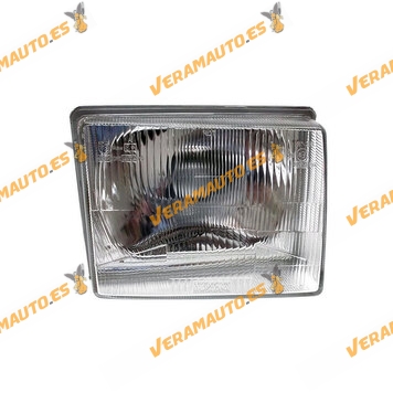 Right Front Headlight Fiat Uno from 1984 to 1990 | H4 lamp | OEM Similar to 5960483