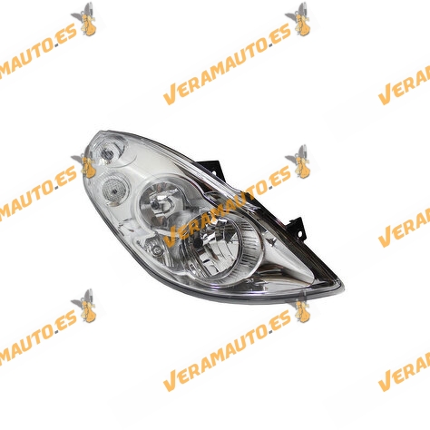 Faro Opel Movano | Renault Master de 2010 a 2022 Derecho | Regulación Eléctrica | Lamparas H1+H7+PY21W+W5W | OEM 95528875