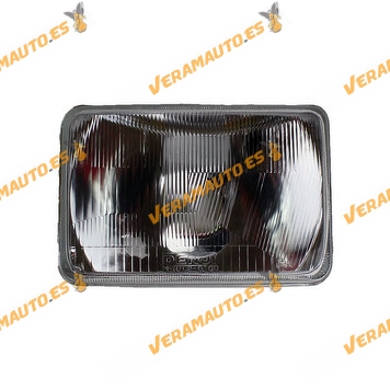Renault 11 Phase I Bifaro Exterior Left Front Headlamp | H4 Bulb incl. Connector