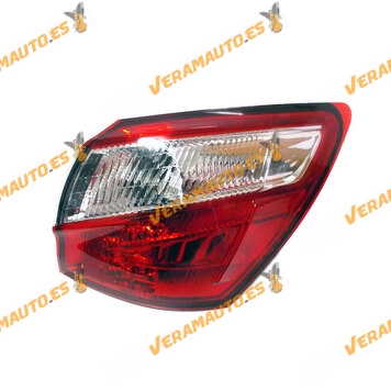 Tail Light Nissan Qashqai from 2010 to 2014 Rear Right With LED | Without Lamp Holder | OEM Similar to 26550-BR00A