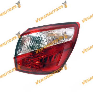 Tail Light Nissan Qashqai from 2010 to 2014 Rear Right With LED | Without Lamp Holder | OEM Similar to 26550-BR00A