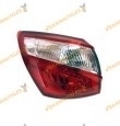 Tail Light Nissan Qashqai from 2010 to 2014 Rear Left With LED | Without Lamp Holder | OEM Similar to 26555-BR00A