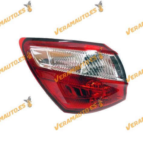 Tail Light Nissan Qashqai from 2010 to 2014 Rear Left With LED | Without Lamp Holder | OEM Similar to 26555-BR00A