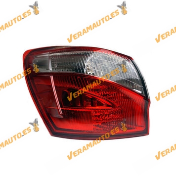 Tail Light Valeo Nissan Qashqai from 2010 to 2014 Rear Left With LED | With Lamp Holder | OEM Similar to 26555-BR00A