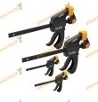 Tolsen F-Shape Automatic Clamps 4 Piece Set