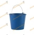 Blue Bucket with Handle for Domestic Use 6 L Capacity