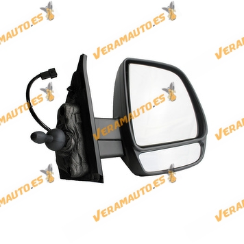 Right Hand Mirror Fiat Doblo 2010 onwards | Opel Combo 2011 to 2018 | Double Glazing | Mechanical Adjustment | Pilot | 735497873