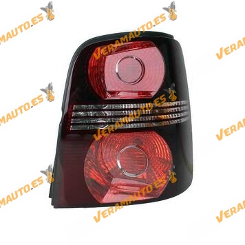 Right Rear Light HELLA Volkswagen Touran 1T from 2007 to 2010 | Red Finish | Without lamp holder | OEM Similar to 1T0945096J
