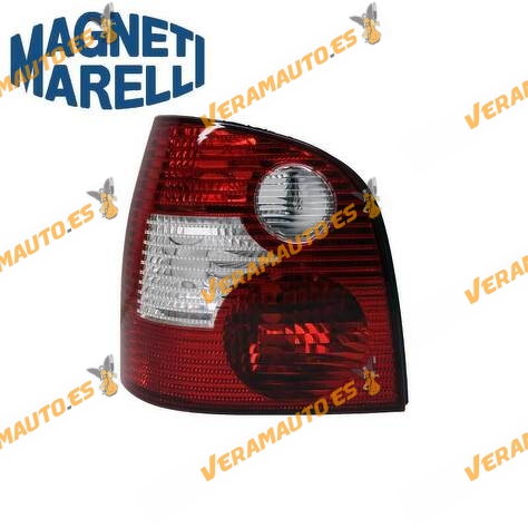 Piloto Magneti Marelli Volkswagen Polo 9N de 2001 a 2005 | Trasero Izquierdo | 3 y 5 Puertas | Blanco | OEM 6Q6945095A