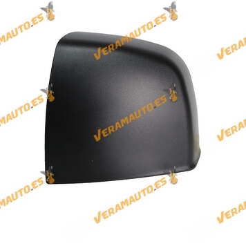 Left Outside Mirror Housing Fiat Dobló from 2010 onwards | Opel Combo D from 2011 to 2018 | Black | OEM 735497885