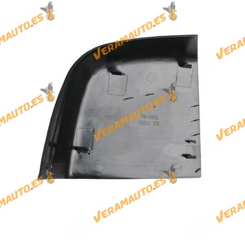 Left Outside Mirror Housing Fiat Dobló from 2010 onwards | Opel Combo D from 2011 to 2018 | Black | OEM 735497885