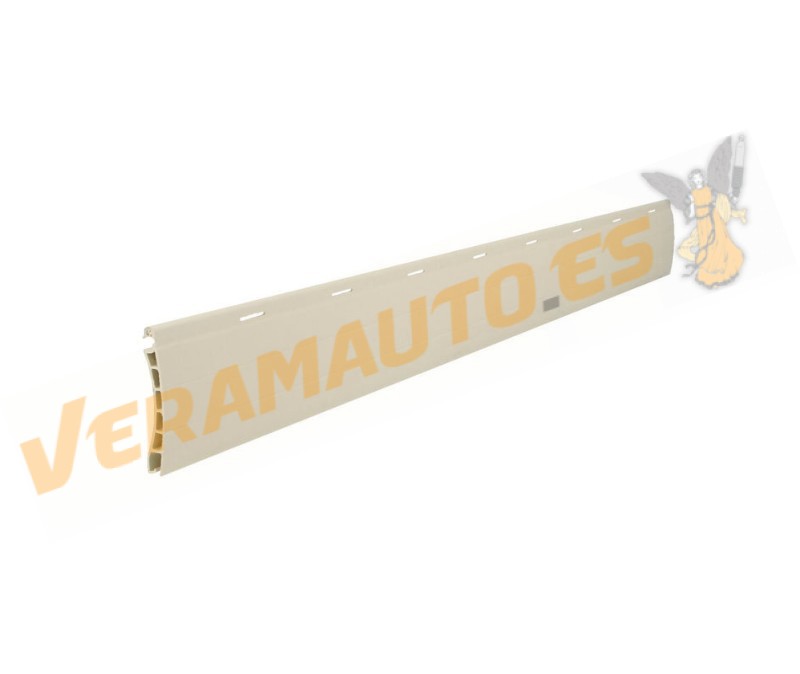 Mini Intermediate PVC Persian Slat | Measurement 36.5 x 7.5 mm x 2 m | White | Ivory