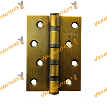 Pack 2 Bichromated Steel Hinges | 4x3x3.0 |