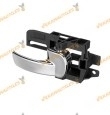 Manecilla Interior Derecha Nissan Qashqai (J10) de 2007 a 2010 | Cromado | Puerta Delantera y Trasera | OEM 80670-JD00E