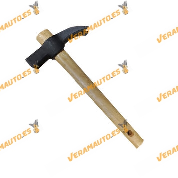 Formwork Hammer | Wooden Handle | Head With Magnet | Length 37cm