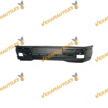 Front Bumper Opel Vectra A from 1988 to 1992 | GL Variant Only | Black | With Fog Hollow | OEM Similar to 1400057