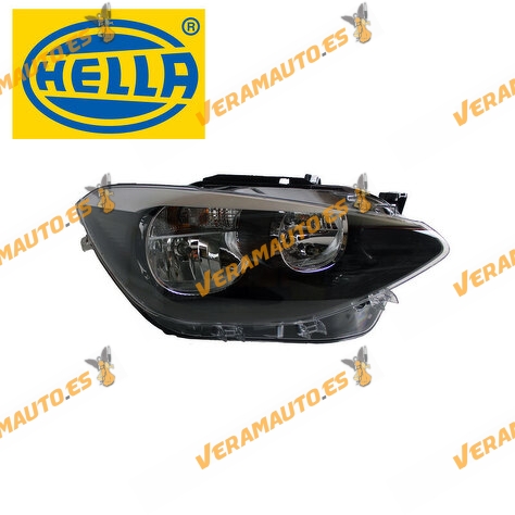 HELLA Headlight BMW 1 Series (F20/F21) From 2011 To 2015| Right Front | H7 | H7 Bulbs | H7 | H7