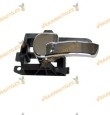 Manecilla Interior Izquierda Nissan Qashqai (J10) de 2007 a 2010 | Cromado | Puerta Delantera y Trasera | OEM 80671-JD00E