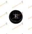 Pomo Volkswagen Golf  V | VI de 2003 a 2012 | 6 Velocidades | Cuero Sintético | OEM 1K0711113B | 1K0711113CG