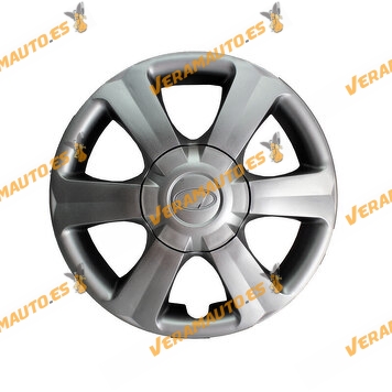 Set of 4 Hyundai Accent III MC Hubcaps 2006 to 2011 | 14 Inch | Includes Hub Caps | OEM 52961-1E100