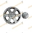 Set of 4 Hyundai Accent III MC Hubcaps 2006 to 2011 | 14 Inch | Includes Hub Caps | OEM 52961-1E100