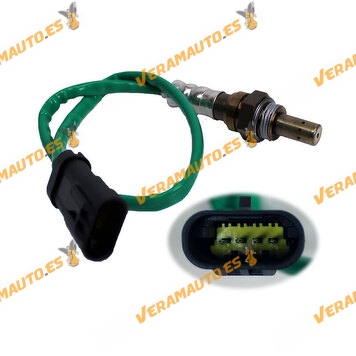 Lambda Sensor Nissan | Opel | Renault | 4 Pin Connector | Rear or Front Mount | OEM Similar to 7700107433