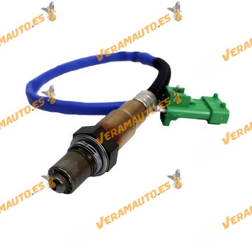 Lambda Sensor PSA Group | 4 Pin Rectangular Connector | Rear or Front Mount depending on model | OEM 9622997680