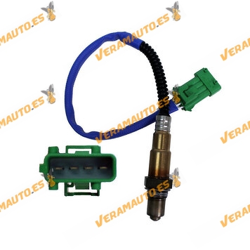 Lambda Sensor PSA Group | 4 Pin Rectangular Connector | Rear or Front Mount depending on model | OEM 9622997680