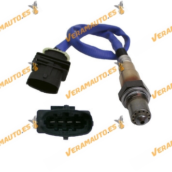 Lambda sensor Chevrolet | Opel | 4 Pin Oval Connector | Front or Rear Mount | OEM Similar to 855235