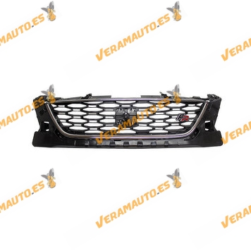 Front Grille Seat Leon FR 5F from 2012 to 2017 | Without Anagram | Chrome Finish|Black | OEM Similar to 5F0853654D