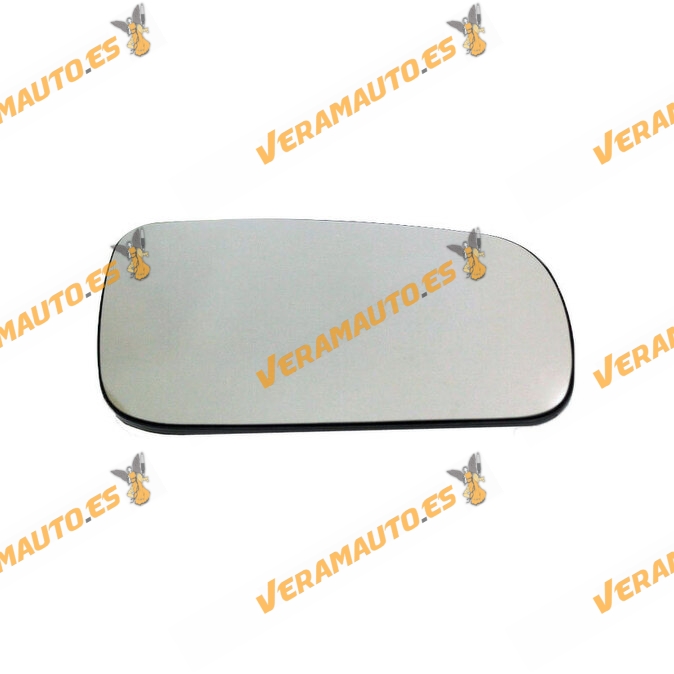 Glass + Base Mirror Glass VAG Group Right | Long Model | Thermal | Chrome and Convex Glass | OEM Similar 1J185752222B