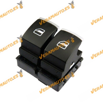 Power Window Switch Volkswagen Caddy IV | Transporter VI | Caravelle VI from 2015 to 2020 | 4 Pins | OEM 5K3959857