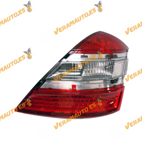 Tail Light Mercedes S-Class W221 from 2005 to 2009 Right Rear LED Without Lamp Holder | DEPO Brand | Similar OEM 2218200266
