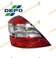Tail Light Mercedes S-Class W221 from 2005 to 2009 Left Rear LED Without Lamp Holder | DEPO Brand | Similar OEM 2218200166