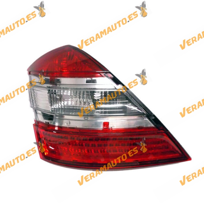 Tail Light Mercedes S-Class W221 from 2005 to 2009 Left Rear LED Without Lamp Holder | DEPO Brand | Similar OEM 2218200266