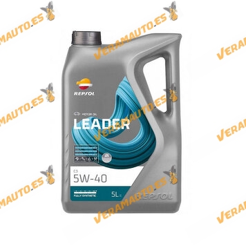 Motor Oil Repsol LEADER C3 5W-40 Synthetic 5 Litres