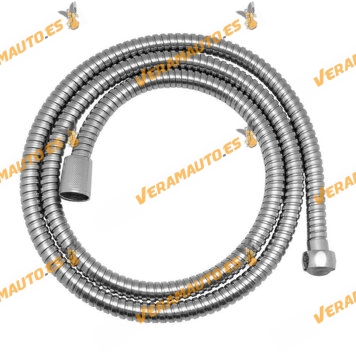 hose | Shower hose | Chrome Brass Finish | Length 2 meters