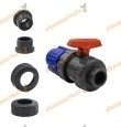 Solvent Ball Connection Valve | Polyethylene | diameter 50mm