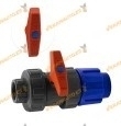 Solvent Ball Connection Valve | Polyethylene | diameter 50mm